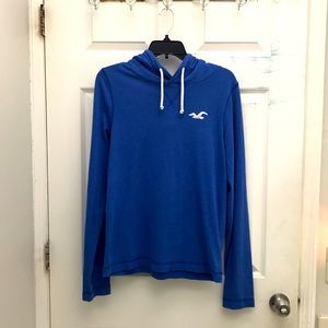 Hollister Blue Hoodie Size S